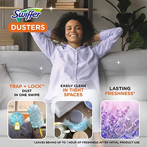 Multi-Surface Dusting Refills, Lavender Scent for Home & Car - 10 Count