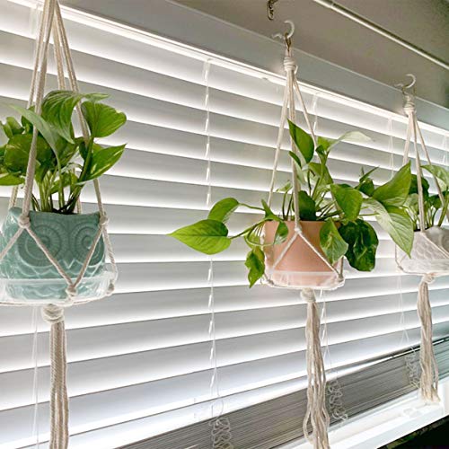 12 Pack Vinyl Coated Screw-In Ceiling Hooks for Indoor & Outdoor Use