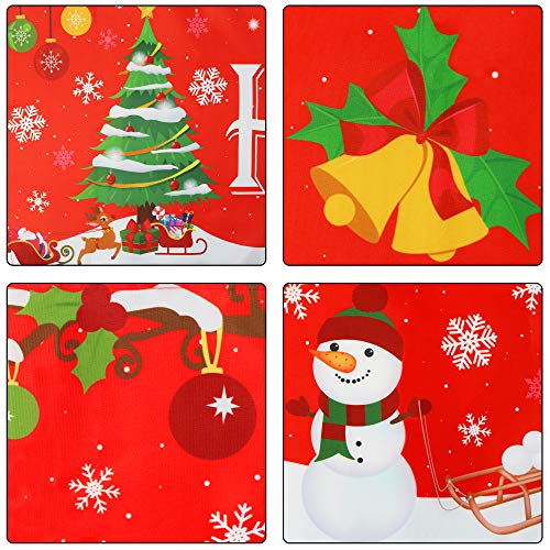 Happy Holidays Banner 8.2ft x 1.5ft Red Christmas Party Banner
