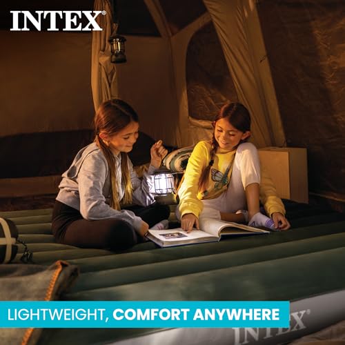 Twin Air Mattress with Built-In Foot Pump - 10-Inch Inflatable Bed