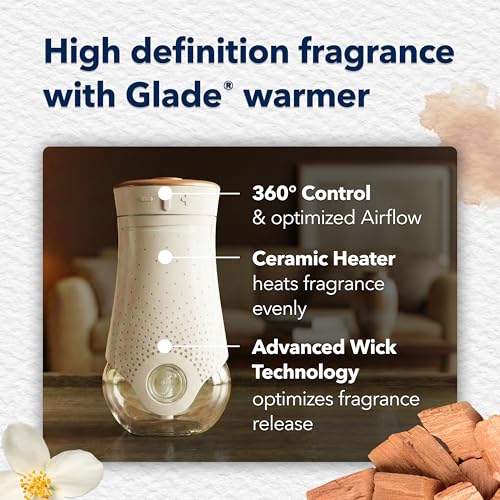 Glade PlugIns Air Freshener Refills, Cashmere Woods, 10 Count