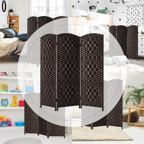 3-Panel Short Room Divider, 4FT Foldable Privacy Screen for Desk or Home