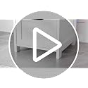 Slim 4-Drawer Bathroom Storage Cabinet, 12-Inch Wide Freestanding Organizer