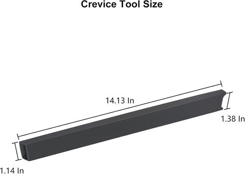 Bissell Crevice Tool - Compatible With Pet Hair Eraser Cordless Hand Vacuum | Ideal for Bissell 2390 Series