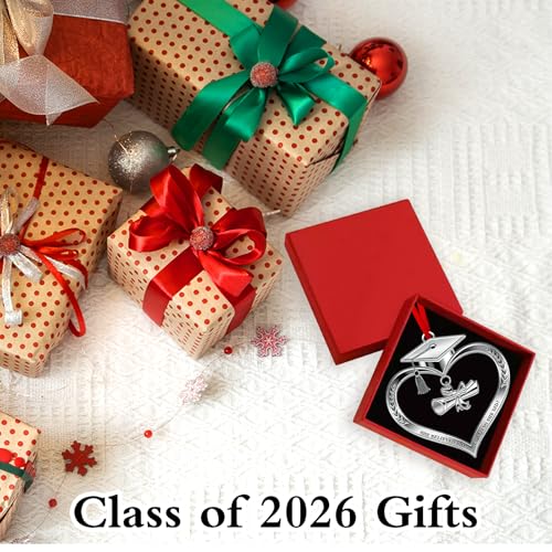 Graduation Ornament 2026 - Class of 2026 Gift for High School, College, PhD, Nurse - Holiday Christmas Decor