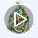 Old World Christmas Trinity Knot Glass Ornament 3.250 - Handcrafted Holiday Decoration