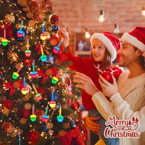 Christmas Bubble String Lights 15.5FT Multi-Color Bulbs - 5 Color Variations