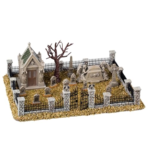 Haunted Souls Graveyard 14-Piece Miniature Village Table Accent Set