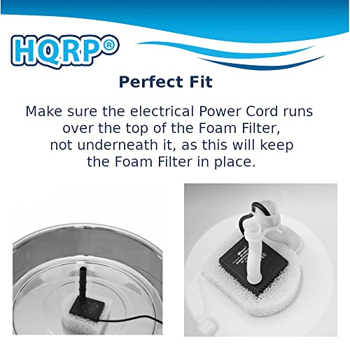 12-Pack Foam Pre-Filter Replacement for Pet Water Fountains