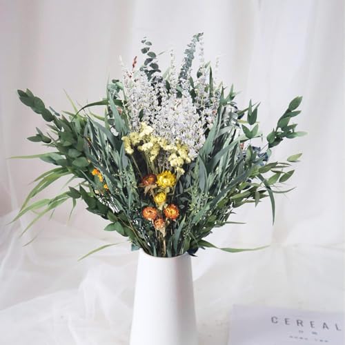 125-Piece Dried Eucalyptus and Lavender Bundle for Aromatherapy Decor