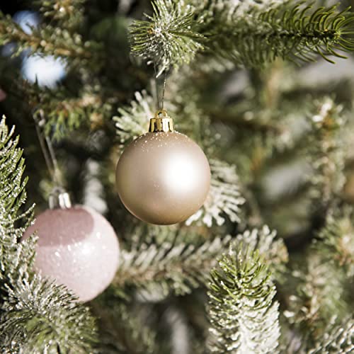 Christmas Tree Ornament String Hooks - Silver Metallic Snap Fasteners (200 Pack)
