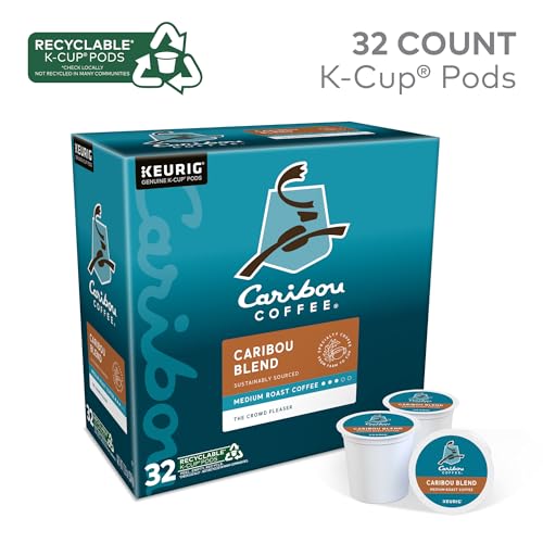 Caribou Coffee Medium Roast Coffee Pods 32 Count