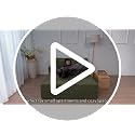 79.5" Oversized Corduroy Chaise Lounge Sleeper Sofa with 3 Pillows