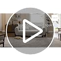 2-Piece Cloud Boucle Sofa Set with Tilt Back Chair, Off-White