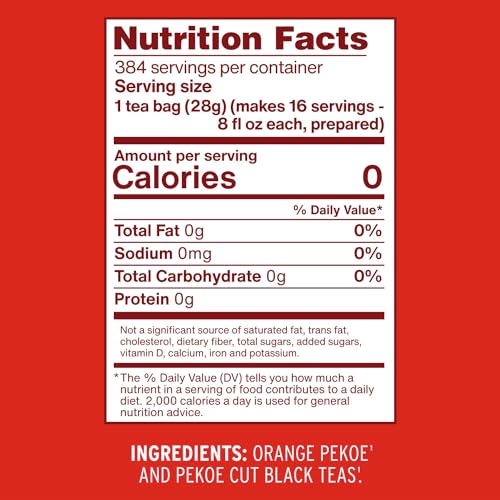 Unsweetened Iced Tea Bags Gallon Size 24 Count Box