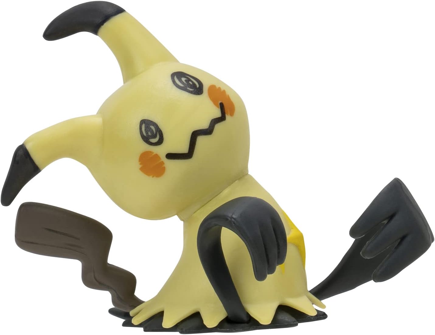 Pokémon Battle Figure 6-Pack | 2-Inch Pikachu, Squirtle, Charmander, Bulbasaur, Mimikyu & Toxel - Authentic Design
