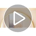 20-Inch Round Metal Wall Mirror - Shatterproof Tempered Glass Vanity Mirror