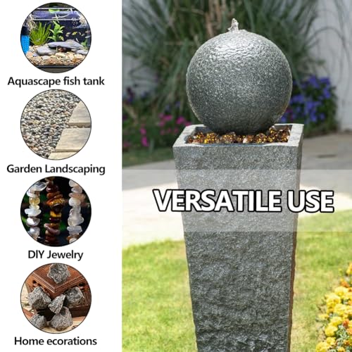 Natural Yooperlite Stones 0.67lb Rough Crystals for Tumbling and Home Decor