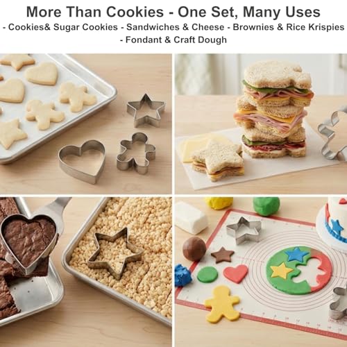 Bow Cookie Cutter - 4 Inch Stainless Steel, Dishwasher Safe for Baking & Decorating