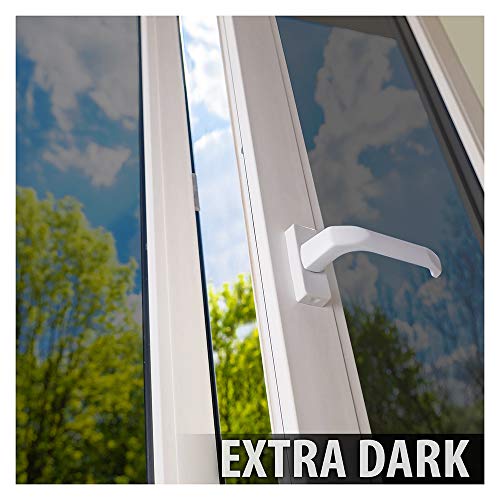 Window Film Daytime Privacy Heat Control Mirror Silver 36in x 12ft