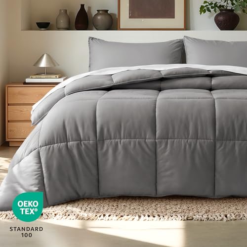 Bare Home Ultra Soft Full Comforter Set - All-Season Down Alternative