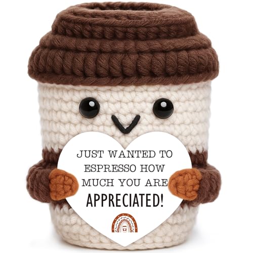 Appreciation Coffee Mug for Women Men Coworkers - Appreciated Gift, Crochet, Thank You Gift