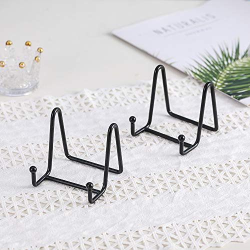3-Inch Iron Plate Stand for Display, Decorative Easel for Pictures & Art