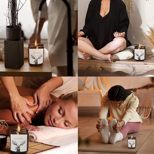 Mancheng-zi Christmas Scented Candles - Small Holiday Gifts for Women