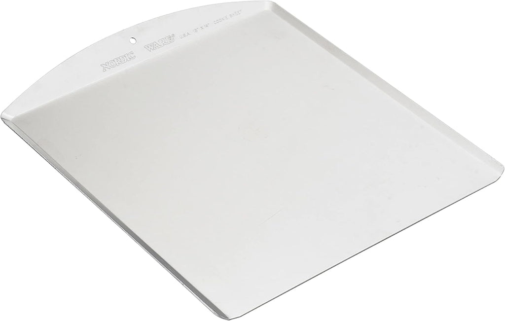 Nordic Ware Naturals Cookie Sheet - Uncoated Aluminum, Large Classic Design for Perfect Baking