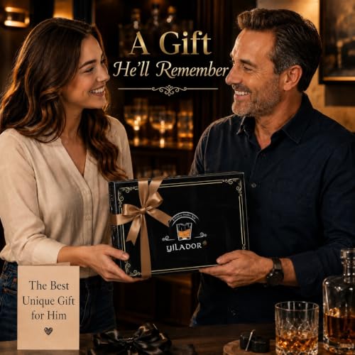 Electric Whiskey Smoker Kit with Torch, Unique Home Bar Gift for