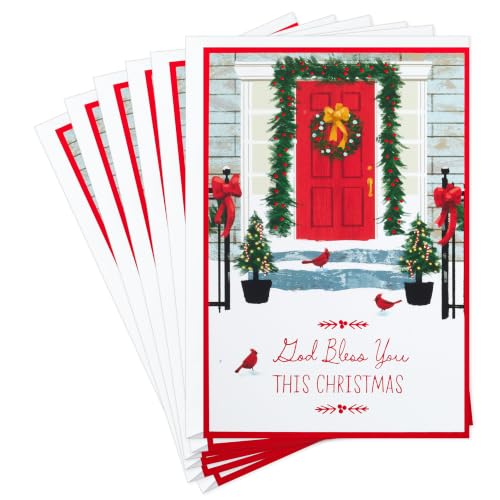 God Bless You Religious Christmas Cards Pack - Hallmark DaySpring 6-Pack