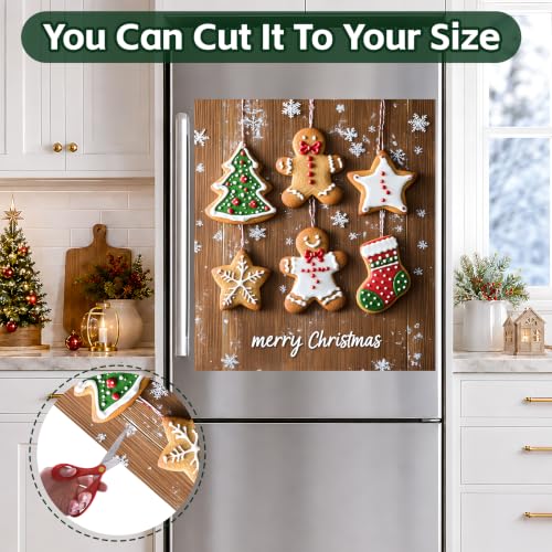 Seewan Xmas Dishwasher Magnet Cover - Hanging Cookie Ornament, Easter & Seasonal Decor