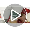 BSTAOFY Cat Christmas Stocking with Embroidery - Red & White Xmas Sock (Cat)