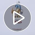 Old World Christmas Hand-Painted Glass Kitchen Utensil Ornament - Holiday Decor