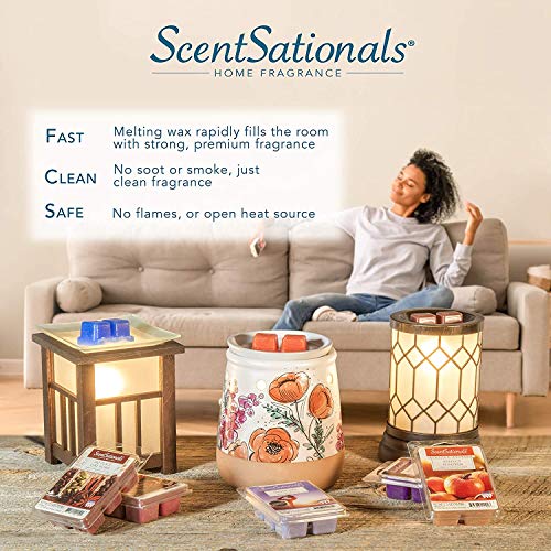 ScentSationals Wonderland Christmas Wax Warmer - Scented Melts Fragrance Decor