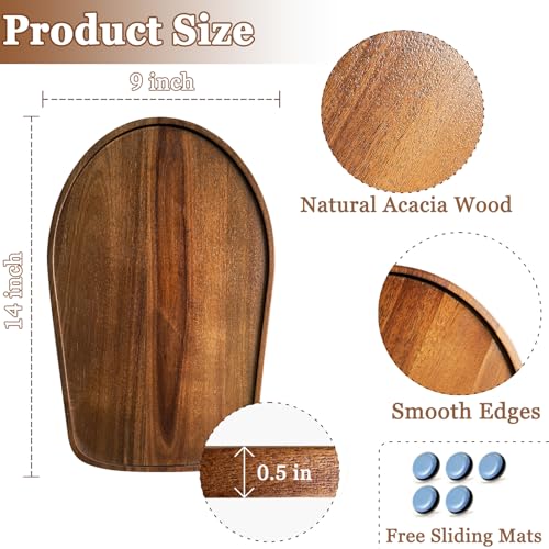 Acacia Wood Mixer Slider Tray for 4.5-5 Qt Stand Mixers
