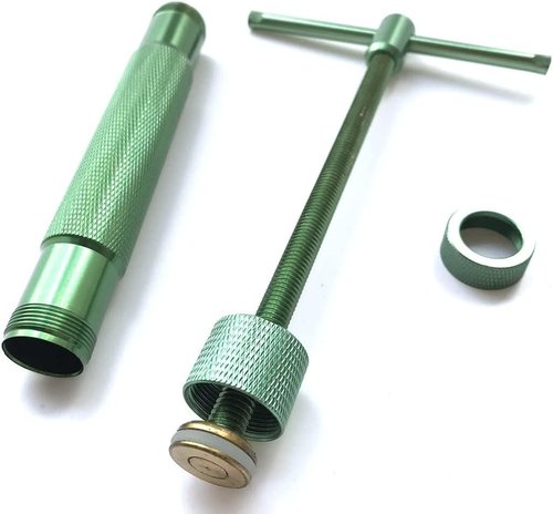 HEVERP Stainless Steel Clay Extruders - Sugar Paste & Cake Fondant Decorating Tool Set | Green Color