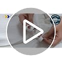 400 Thread Count 100% Cotton Sateen Full/Queen Duvet Cover Set, White