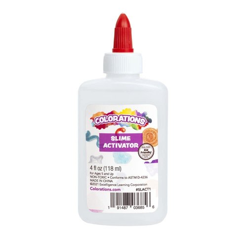 Colorations Slime Activator - 4 Oz | Perfect for Creating Stretchy, Fun Slime