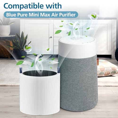 Replacement Air Purifier Filter True HEPA and Activated Carbon 2 Pack