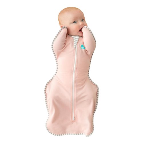Love To Dream Swaddle UP - Baby Sleep Sack for Self-Soothing | 1.0 TOG, Pink, 5-8.5 lbs