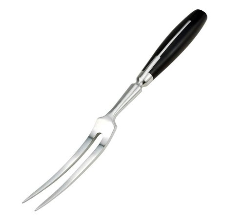 Kakamono Carving Fork, Meat Fork, 12 Inch Cooking Fork, Stainless Steel BBQ Fork, Long Metal Chef Pro Kitchen Forks for Barbecue, Serving, Cooking, Grilling, Roasting