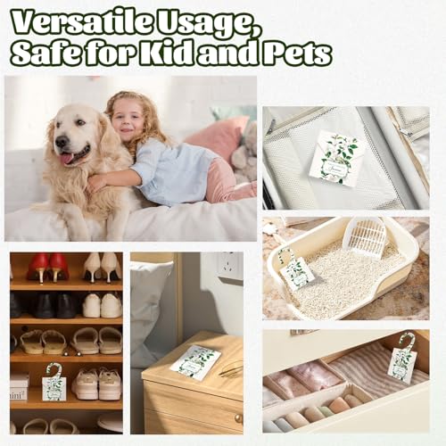 24 Pack Jasmine Scented Sachets for Closets, Drawers, and Home Fragrance