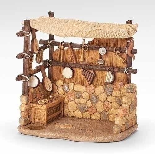 Fontanini by Roman Inc. | 5" Musical Nativity Figure - Hand Sculpted & Painted Accessories (6x4x6)