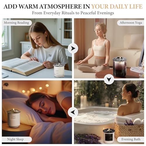 Elegant Candle Topper for Even Burn - Reusable Zinc Alloy Cover