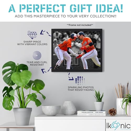 Autographed Sports Memorabilia Photo - Adley Rutschman & Gunnar Henderson Wall Art