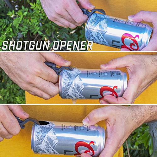 GoPong Ultimate Beer Shotgun Keychain Opener 10 Pack - Gray Party Favors