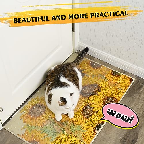 Heavy Duty Doorway Carpet Protector - 8.2Ft Non-Slip Pet Scratch Guard
