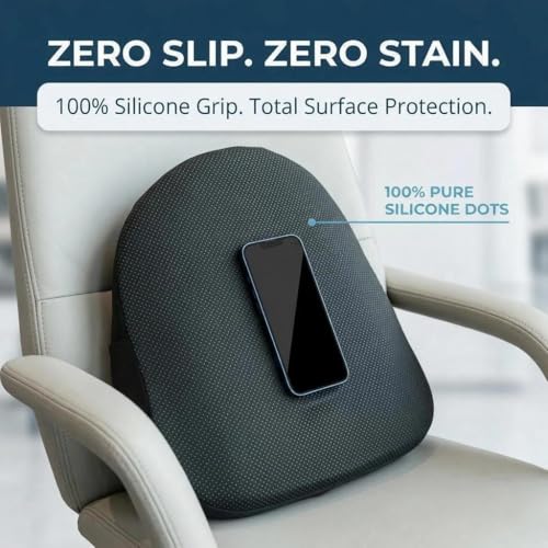 Lumbar Support Pillow for Office Chair & Car Seat - Memory Foam