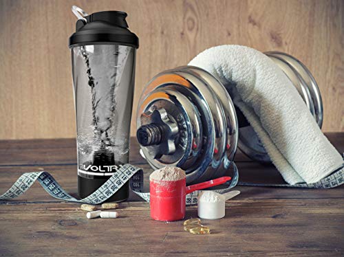 Electric Protein Shaker Bottle 24 oz USB Rechargeable Vortex Mixer